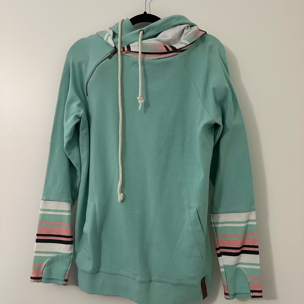 Ampersand Ave Stripe DoubleHood